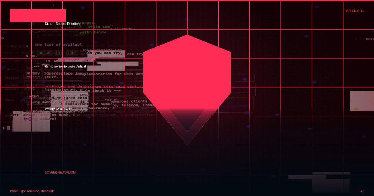 Diater's Double Extortion: Ransomware Exposes Critical Patient Data Risks