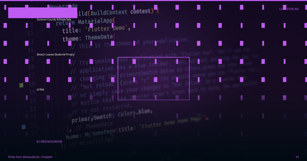 Sumner County Schools Data Breach Leaves Students' Privacy at Risk