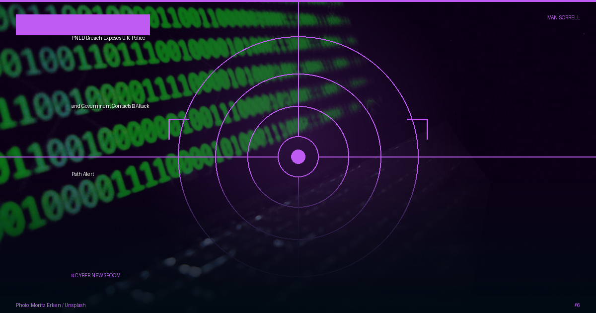 PNLD Breach Exposes U.K. Police and Government Contacts — Attack Path Alert