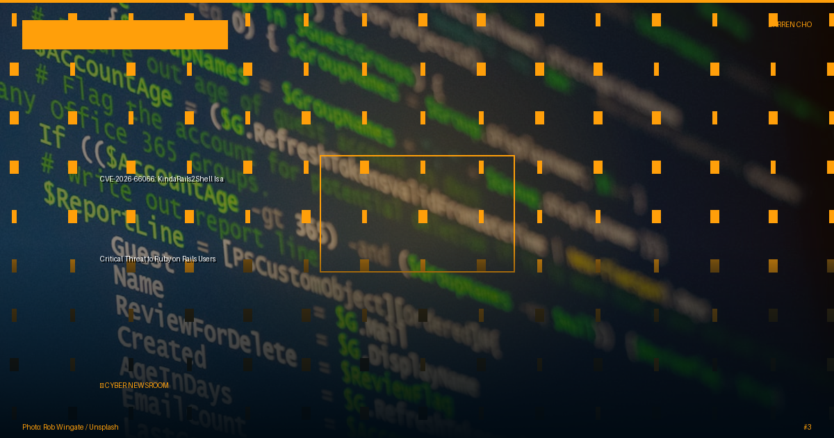 CVE-2026-66066: KindaRails2Shell Is a Critical Threat to Ruby on Rails Users