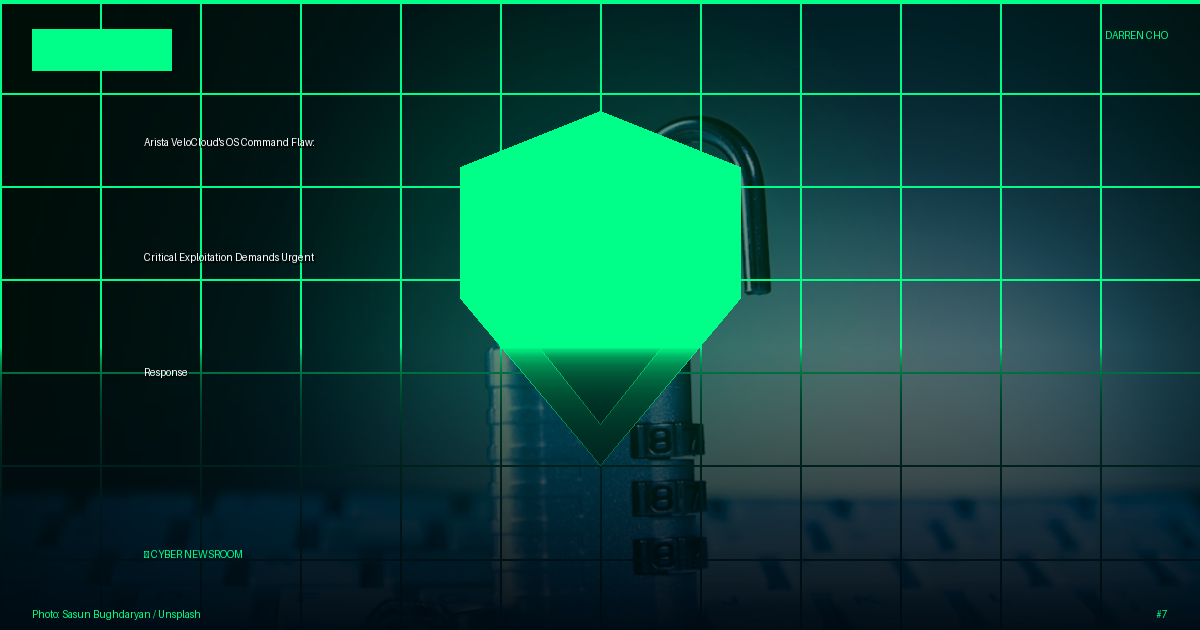Arista VeloCloud's OS Command Flaw: Critical Exploitation Demands Urgent Response