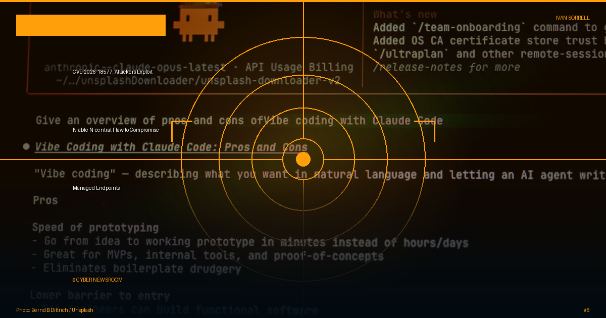 CVE-2026-18577: Attackers Exploit N-able N-central Flaw to Compromise Managed Endpoints