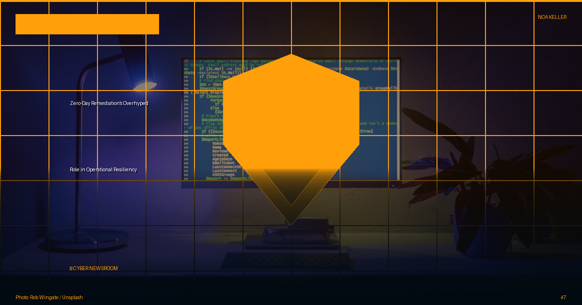 Zero-Day Remediation's Overhyped Role in Operational Resiliency