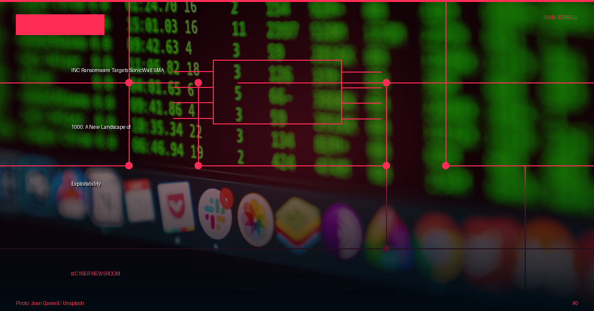 INC Ransomware Targets SonicWall SMA 1000: A New Landscape of Exploitability