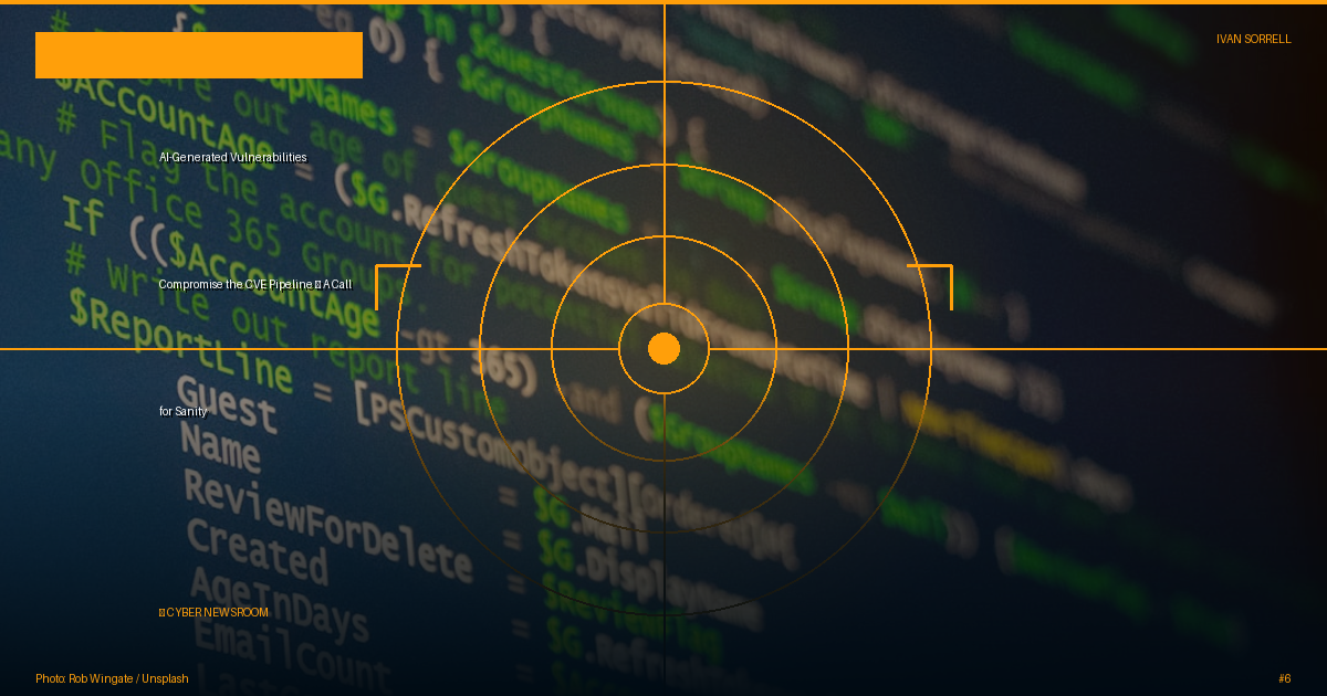 AI-Generated Vulnerabilities Compromise the CVE Pipeline — A Call for Sanity