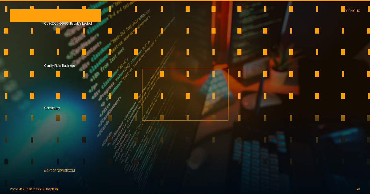 CVE-2026-66066: Rapid7's Lack of Clarity Risks Business Continuity