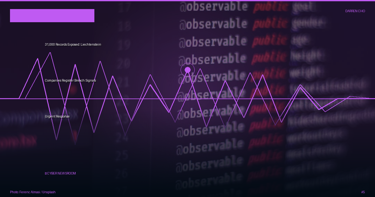 31,000 Records Exposed: Liechtenstein Companies Register Breach Signals Urgent Response