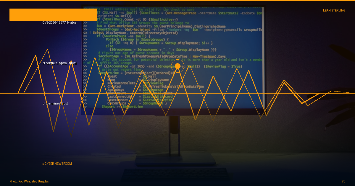 CVE-2026-18577: N-able N-central's Bypass Threat Undermines Trust