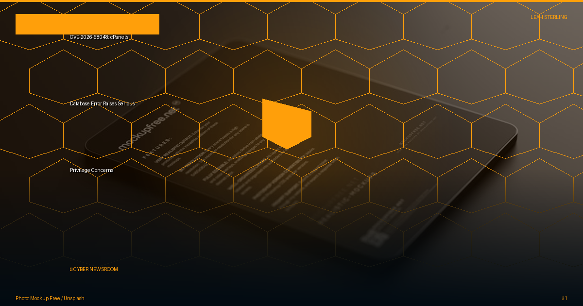 CVE-2026-58048: cPanel's Database Error Raises Serious Privilege Concerns