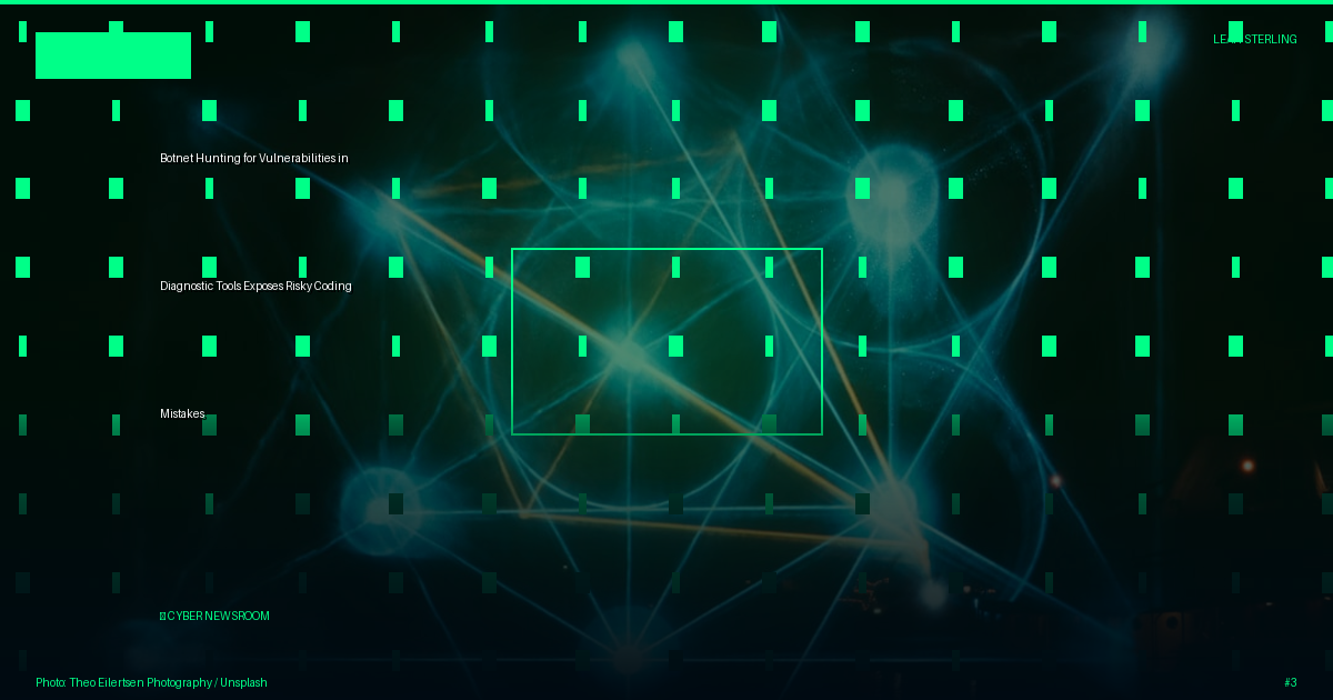Botnet Hunting for Vulnerabilities in Diagnostic Tools Exposes Risky Coding Mistakes