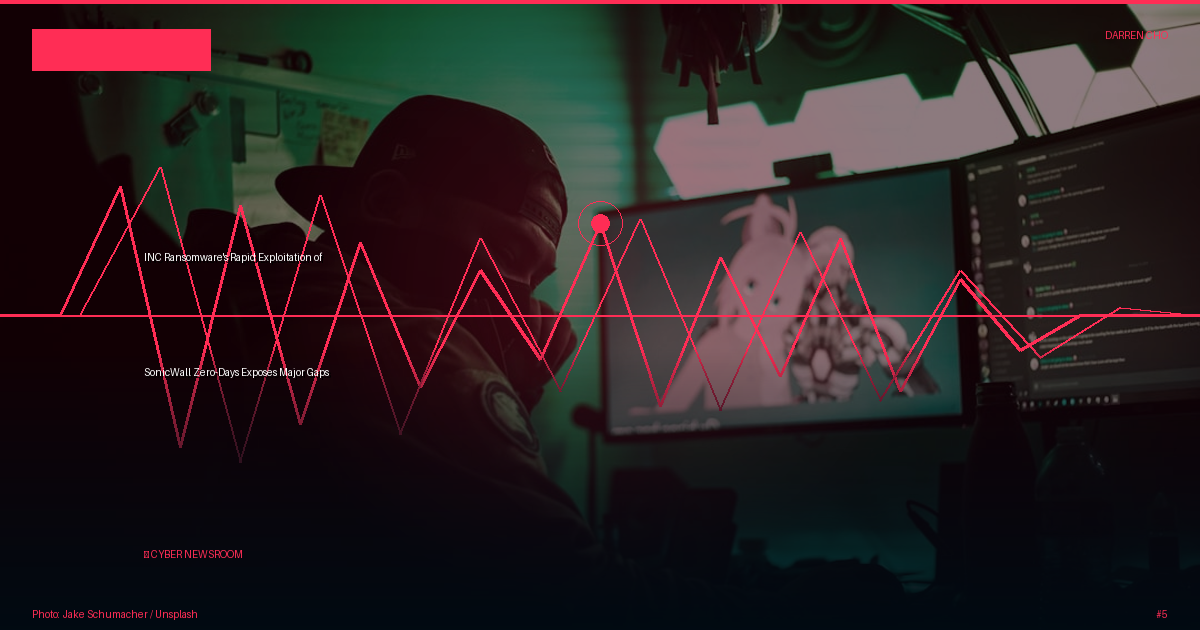 INC Ransomware's Rapid Exploitation of SonicWall Zero-Days Exposes Major Gaps