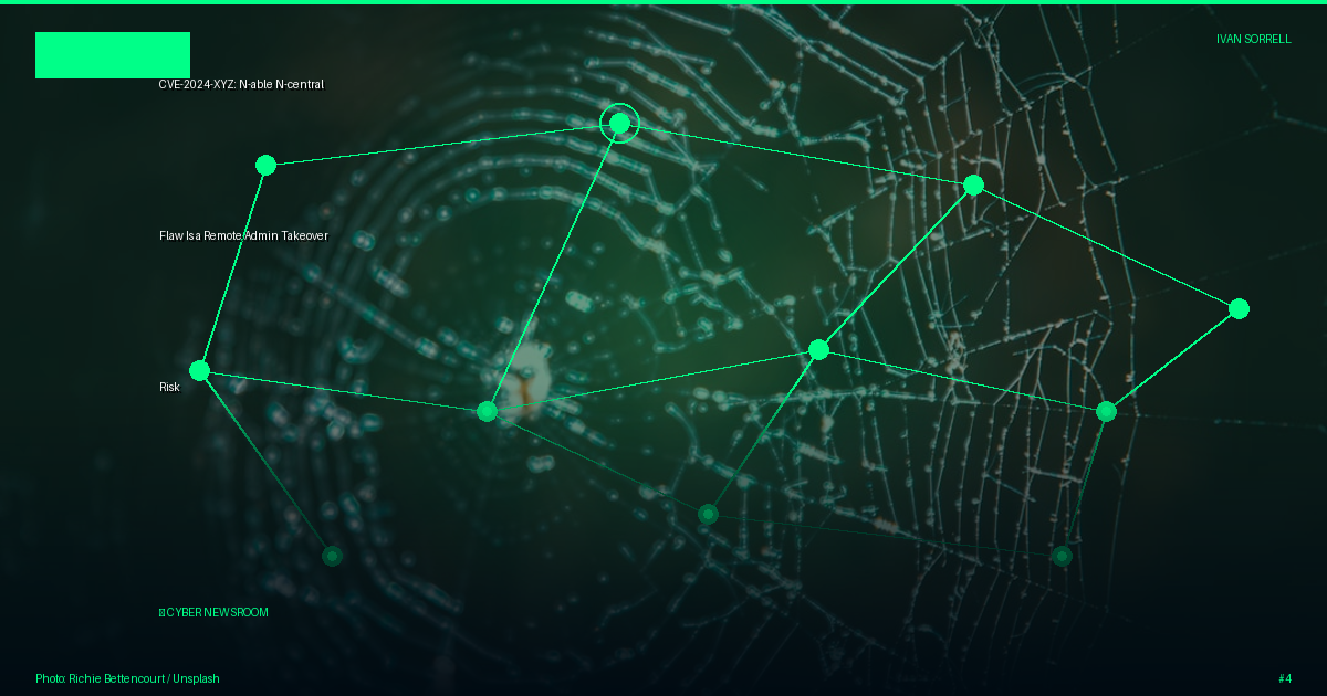 CVE-2024-XYZ: N-able N-central Flaw Is a Remote Admin Takeover Risk
