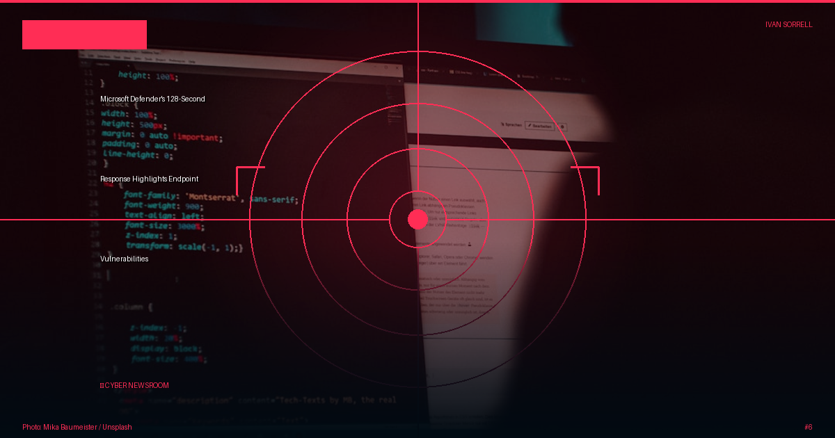Microsoft Defender's 128-Second Response Highlights Endpoint Vulnerabilities