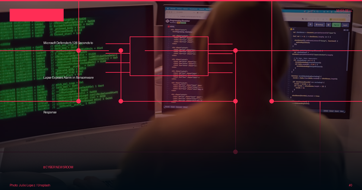 Microsoft Defender's 128 Seconds to Lapse Exposes Alarm in Ransomware Response