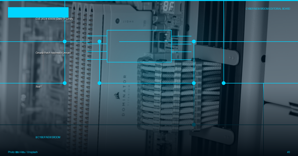 CVE-2024-XXXXX: Does TP-Link's Omada Patch Address a Deeper Risk?