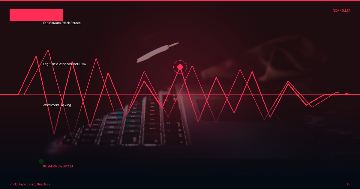 Ransomware Attack Abuses Legitimate Windows Tool — Risk Assessment Lacking