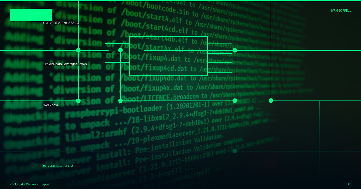 CVE-2025-21079: A $50,000 Exploit Chain Leverages Bixby's Weakness