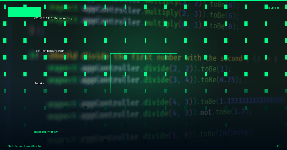 CVE-2025-21079: Samsung's Bixby Hack Highlights Chasms in Security