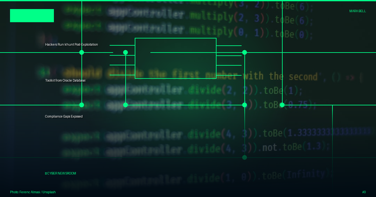 Hackers Run khunt Post-Exploitation Toolkit from Oracle Database: Compliance Gaps Exposed
