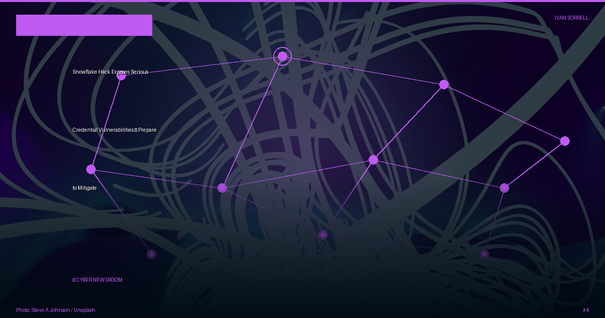 Snowflake Hack Exposes Serious Credential Vulnerabilities — Prepare to Mitigate