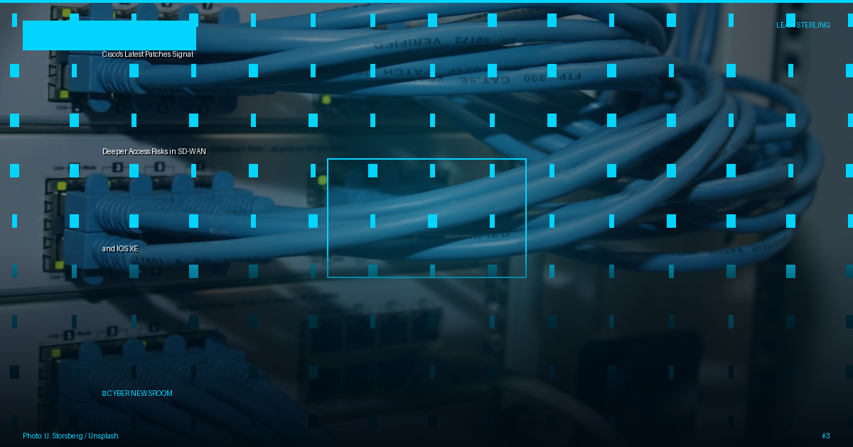 Cisco's Latest Patches Signal Deeper Access Risks in SD-WAN and IOS XE